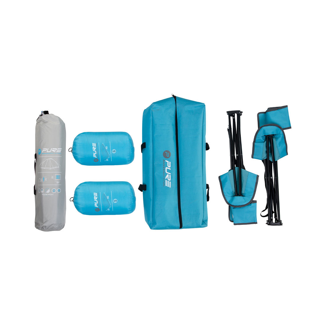 PURE 4Fun Camping-Set für 2 Personen