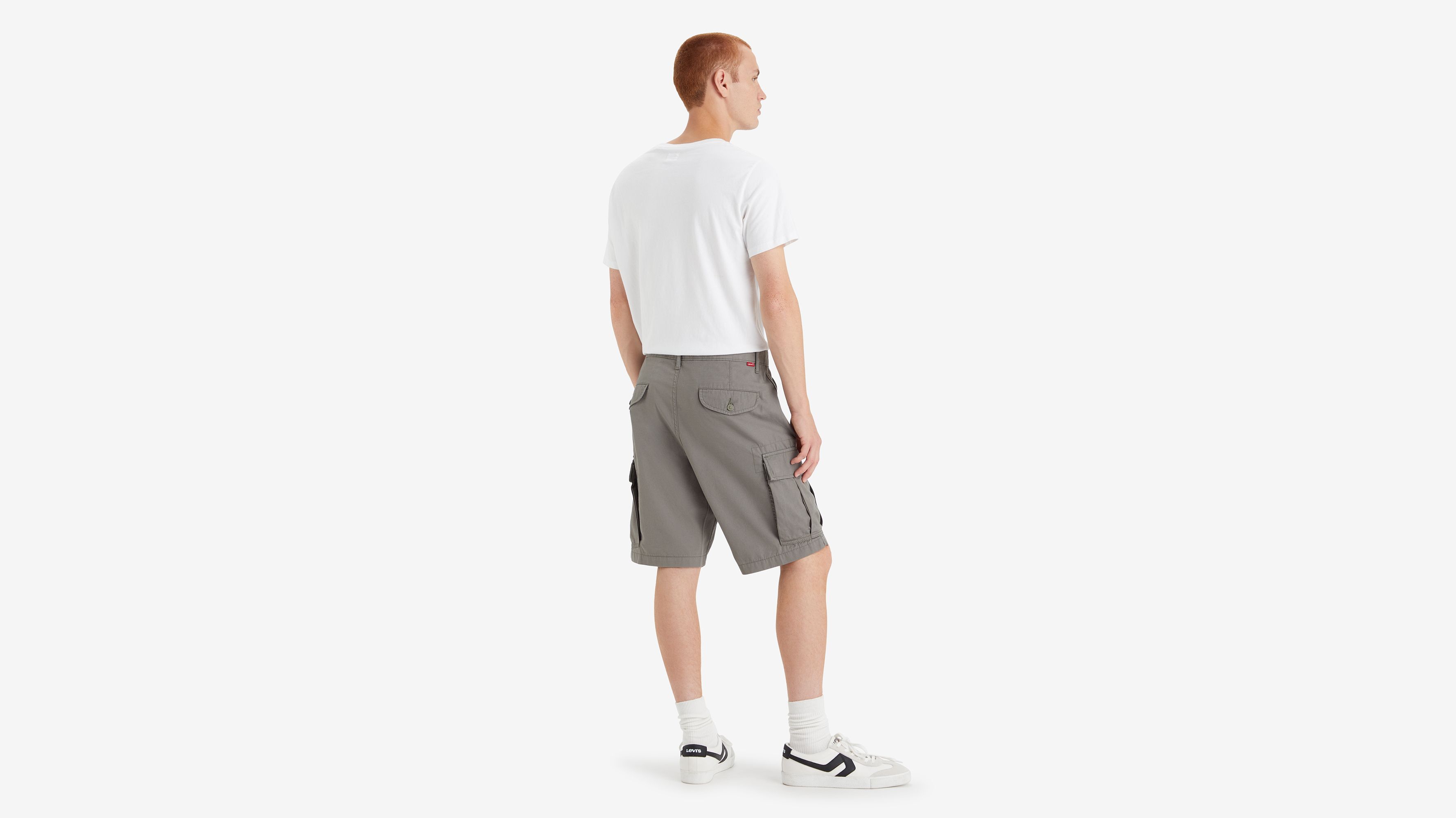 Short Carrier cargo - Smokey Olive Non-Stretch Ripstop - Gris