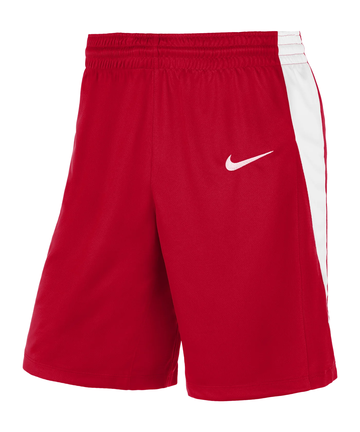 Nike Team Basketball Stock Short Rot Weiss F657