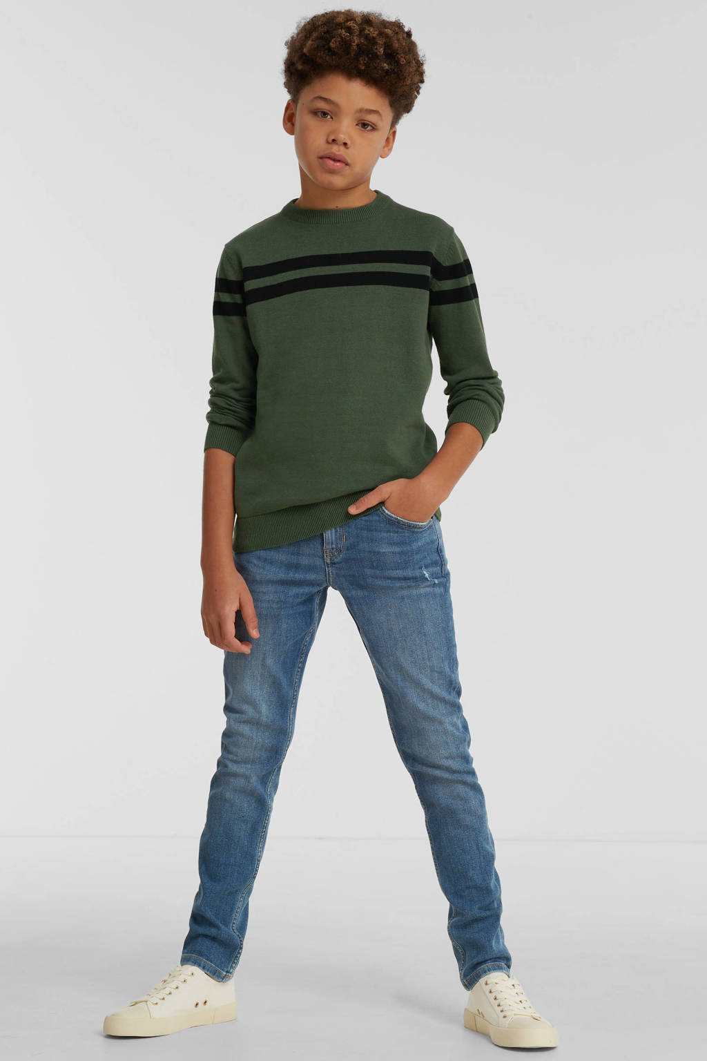 anytime skinny fit jeans medium blue