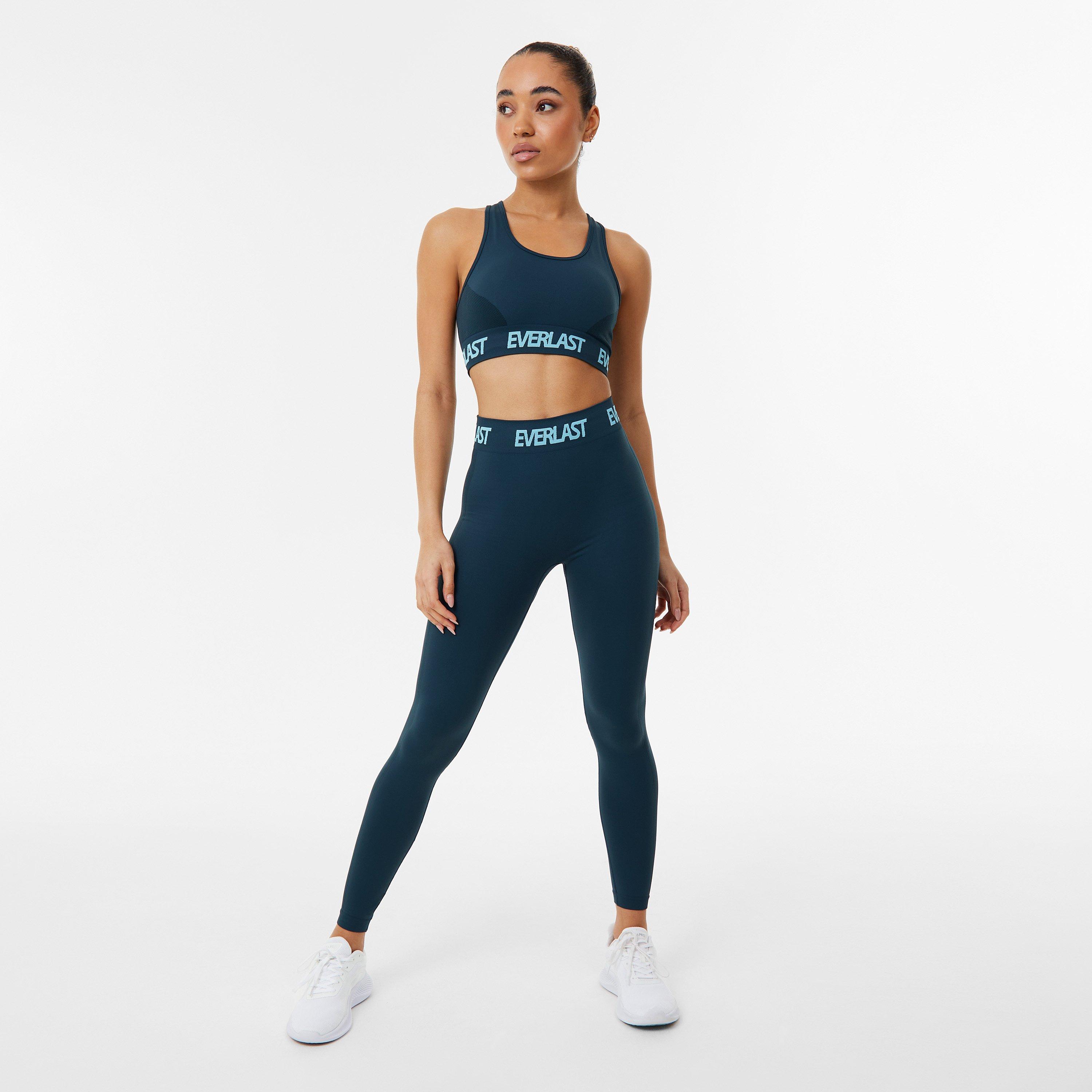 Everlast Seamless Logo Sports Bra Womens