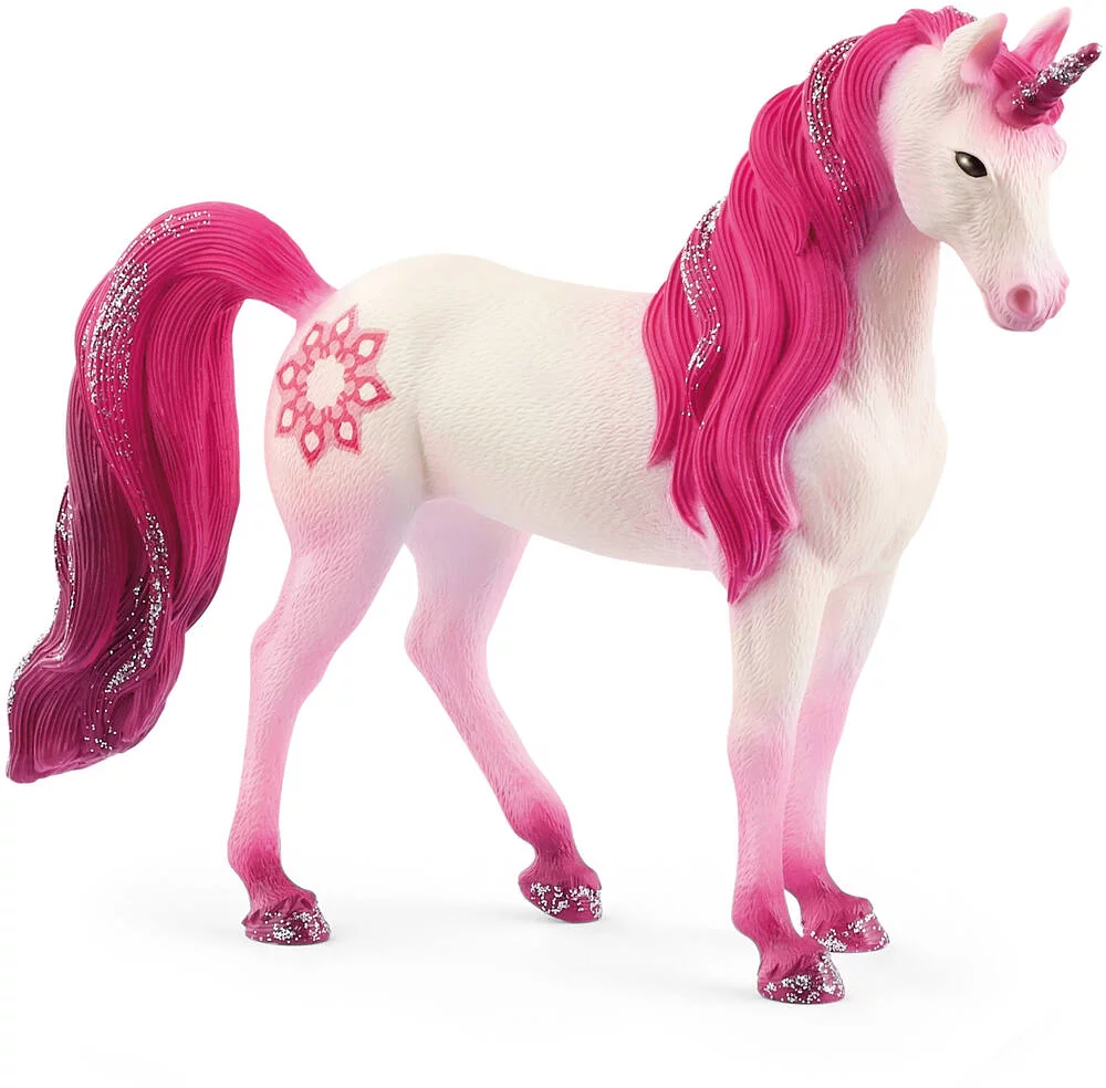 FIGURINE LICORNE MANDALA JUMENT