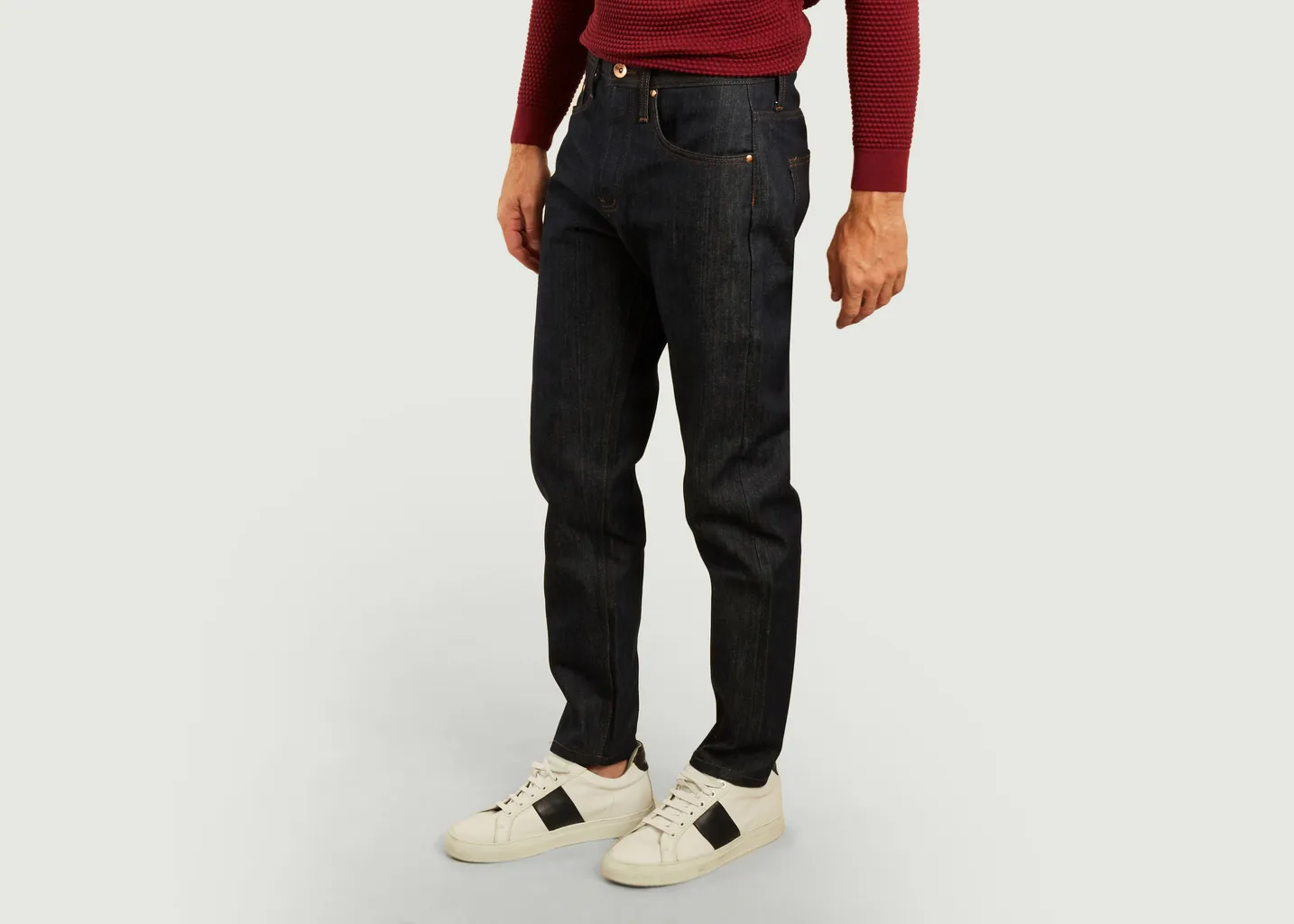 Jean UB601 relaxed tapered 14.5oz indigo selvedge The Unbranded Brand