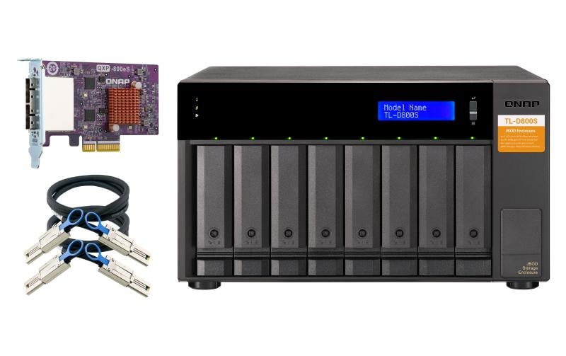 NAS-Erweiterungsgehäuse Desktop SATA 6Gbps JBOD<br>TL-D800S