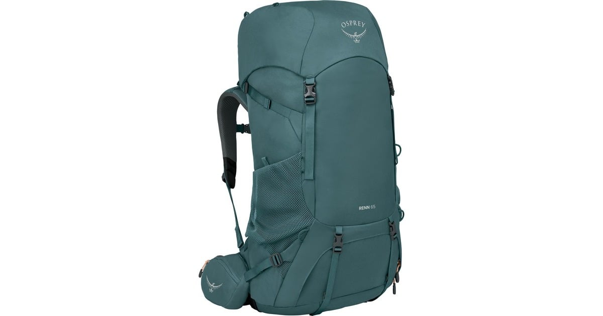OspreyRenn 65 rugzak  (Donkergroen, 65 Liter, One Size, Cascade Blue/Melon Orange)