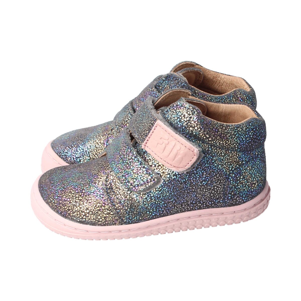 3213-26 glittergrey CHAMELIION velours leather velcro Weite/W