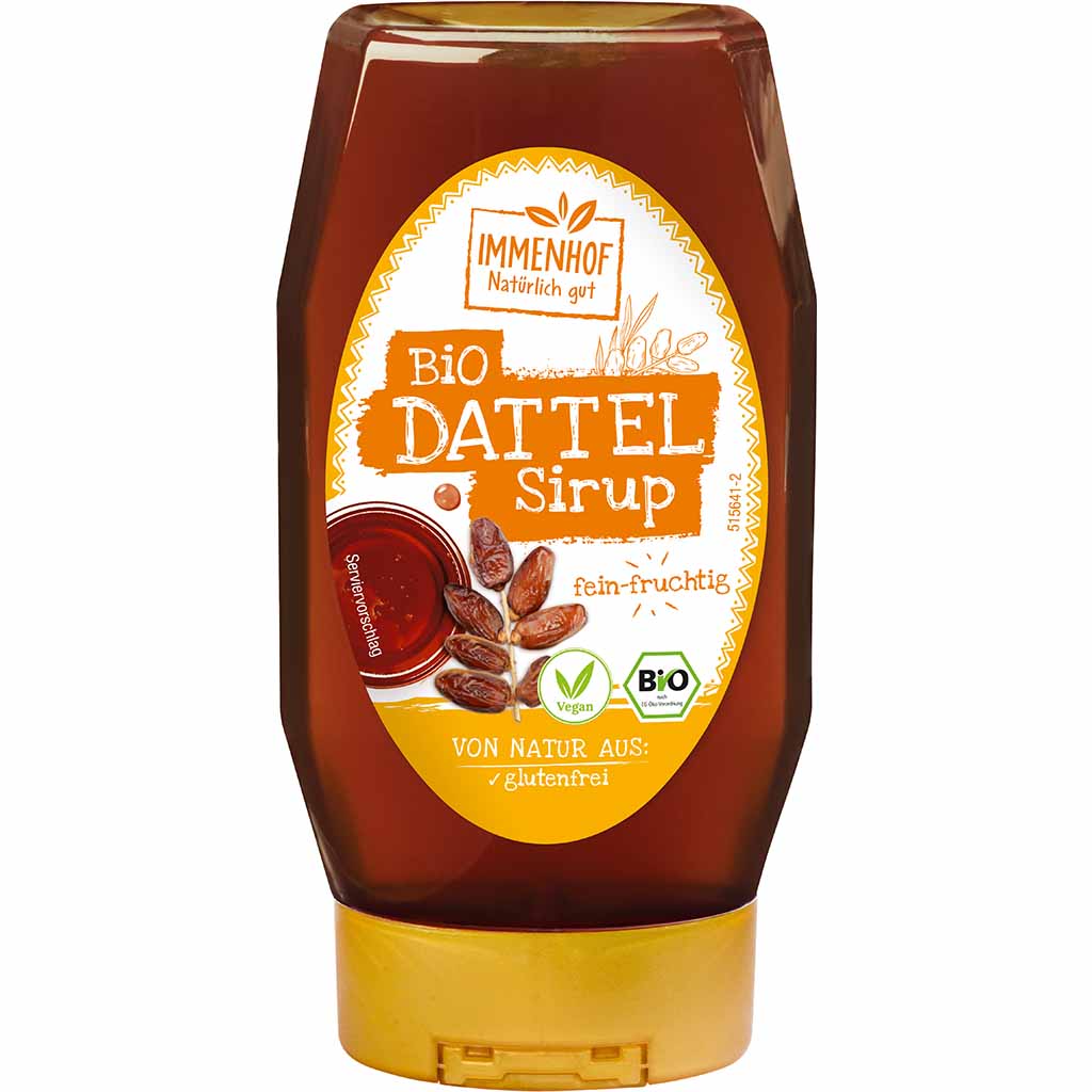 Immenhof Bio Dattelsirup 350g \/ 250ml MHD:28.11.25