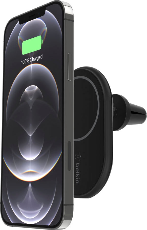 Belkin Smartphone-Halterung »magnetische 10 Watt Kfz-Halterung mit Ladefunktion« 1 Stk. tlg. MagSafe kompatibel für iPhone Serie 12/13/14/15