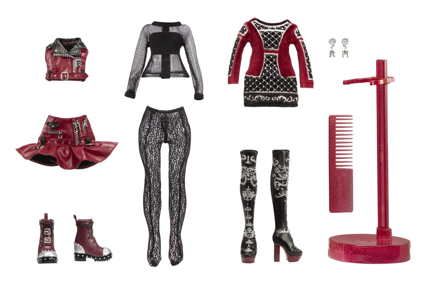 Rainbow High - CORE Fashion Dukke - Burgundy