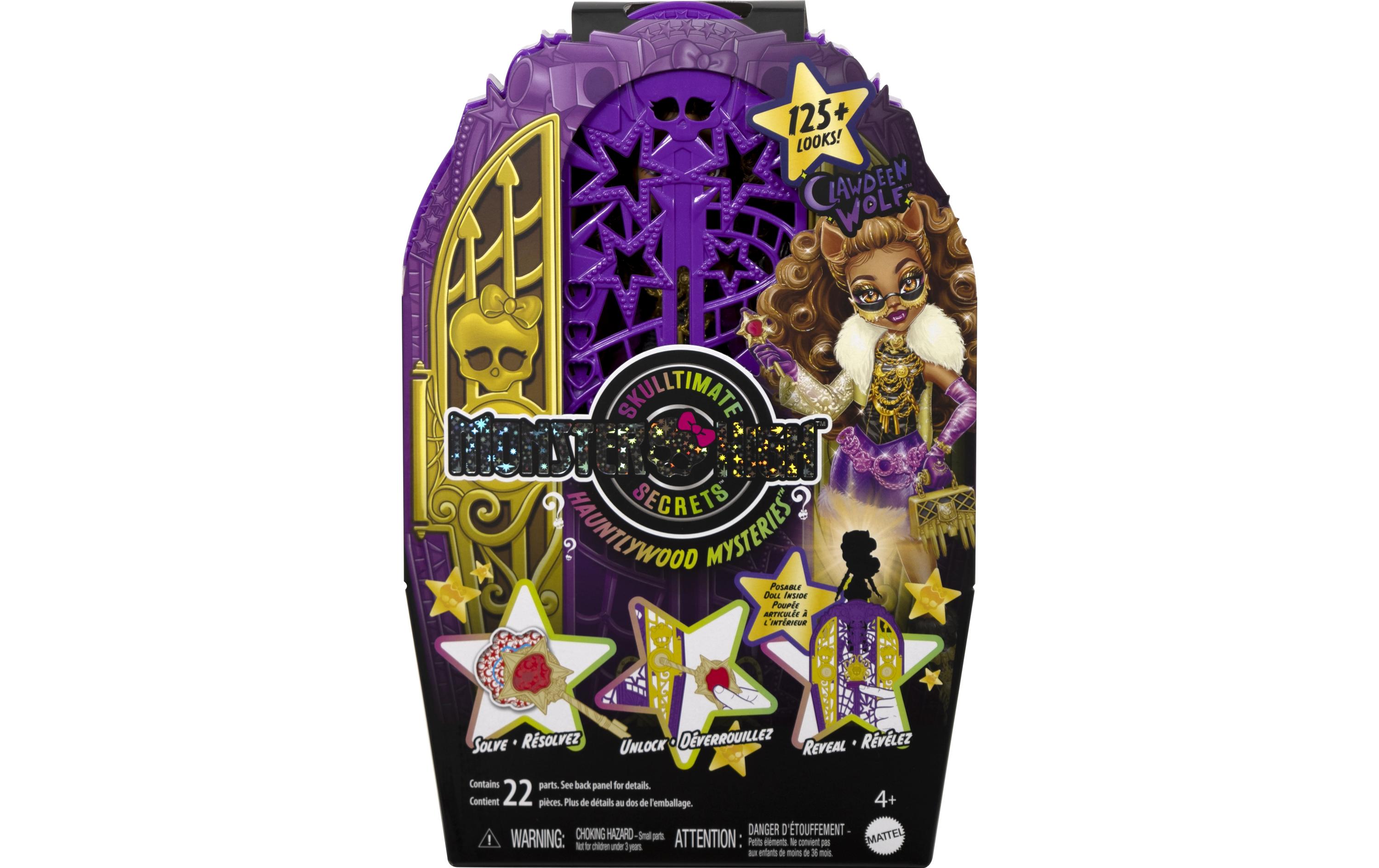 Puppe Monster High ClawdeenPuppe mit mehr als 19 Überraschungen