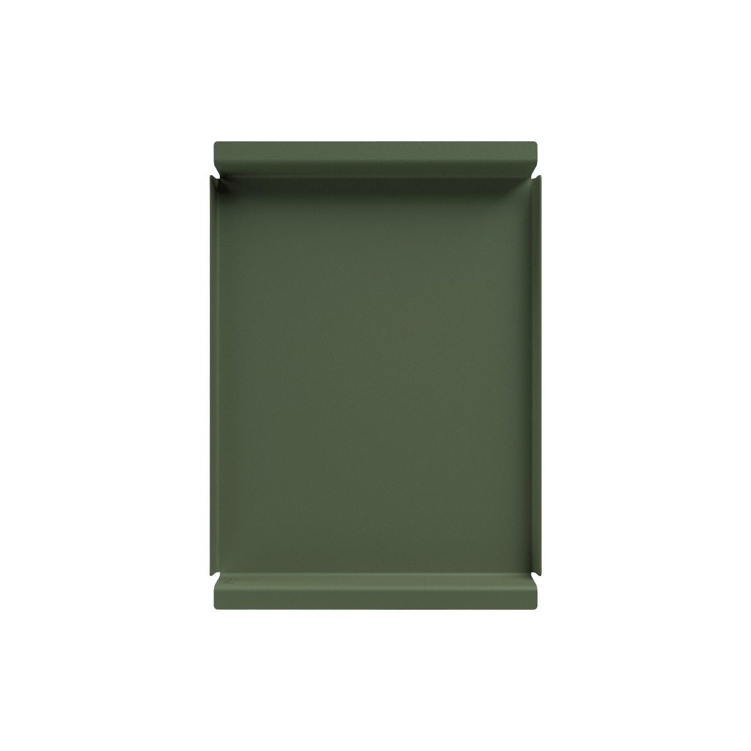 Hocker Dienblad Large - Flip Tray - Legergroen