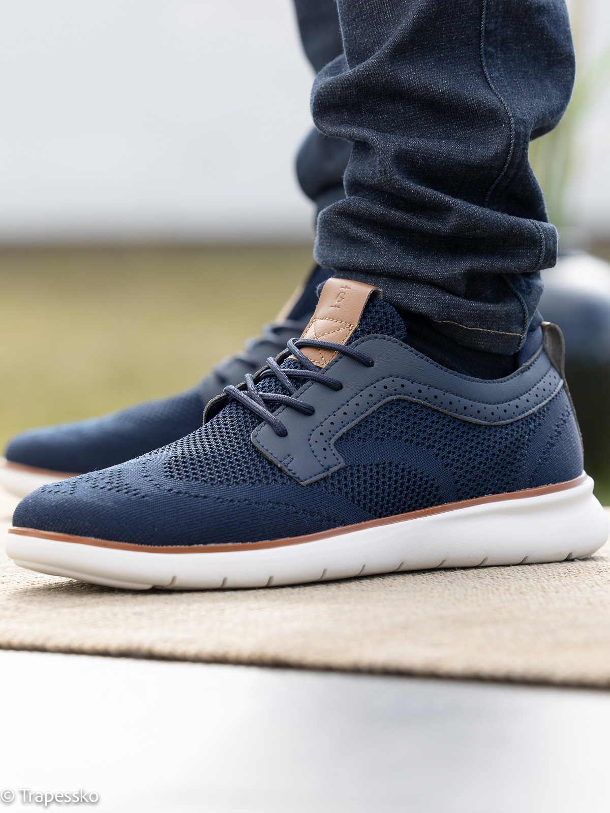 Gregers - Formatop Navy - Trapes Sko