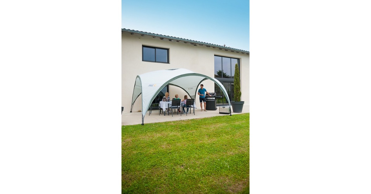 ColemanCO Pavillon Event Shelter    4,5m x 4,5m paviljoen  (Lichtgrijs/grijs)