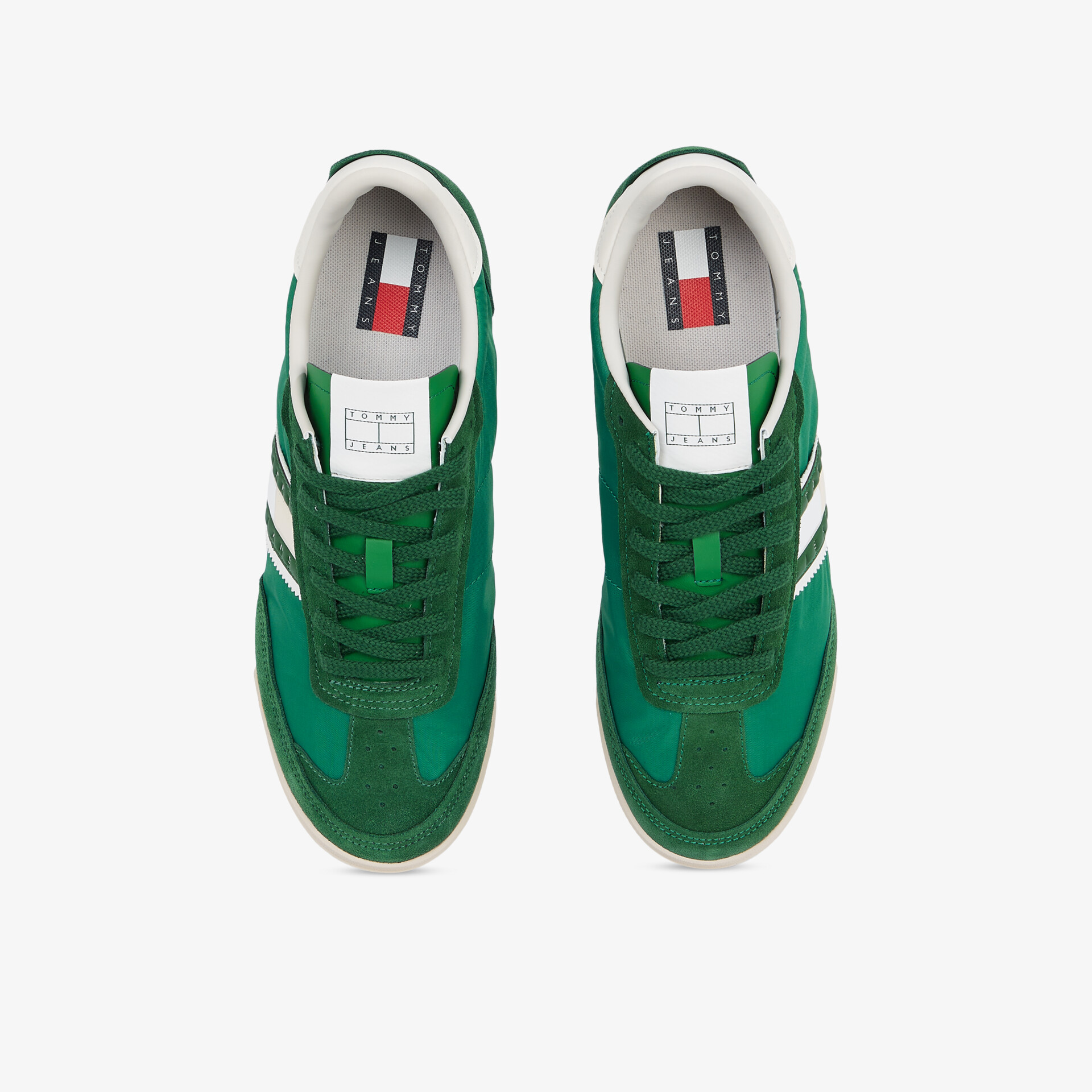TOMMY HILFIGER Herren Sneaker Low grün