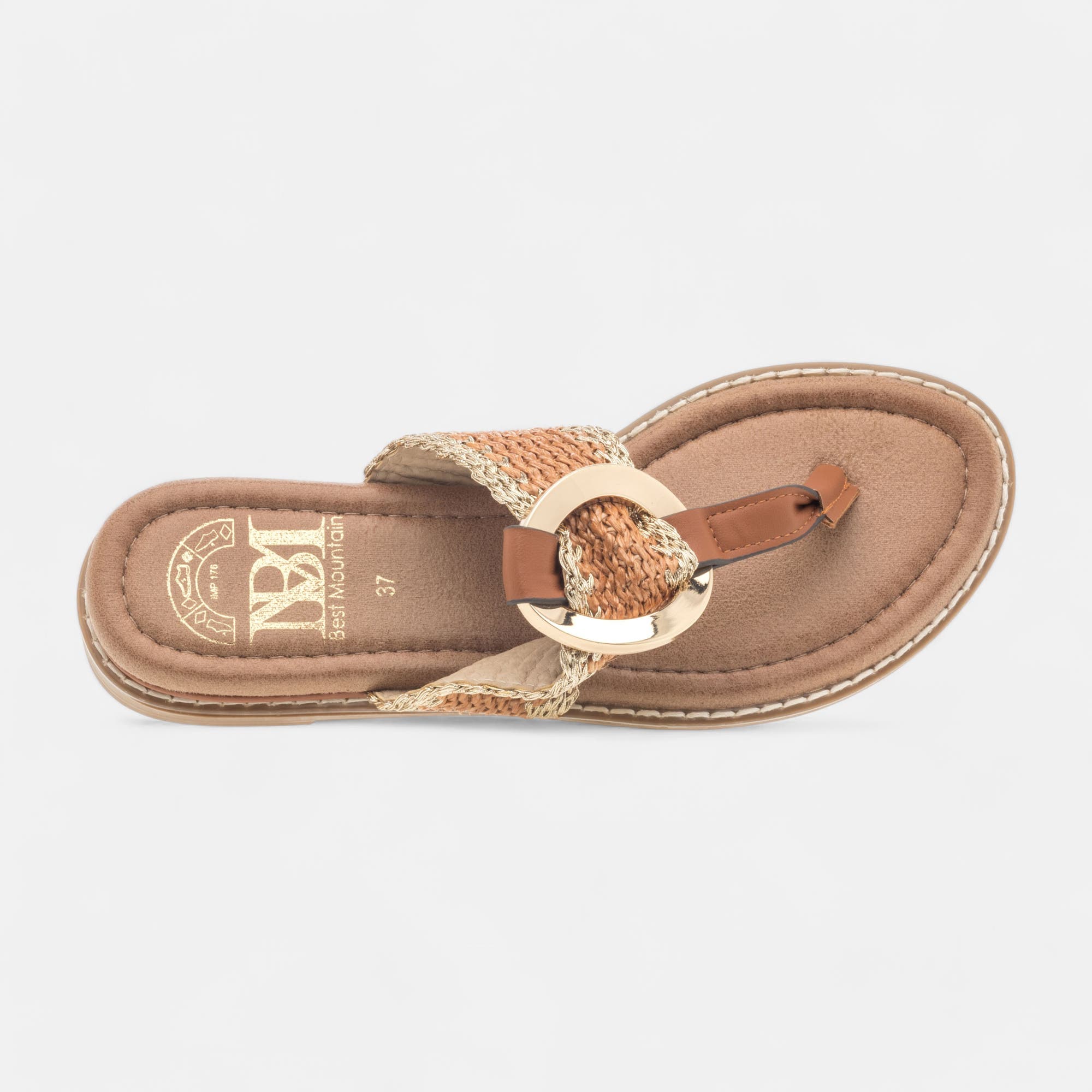 Entre-doigts Femme cognac