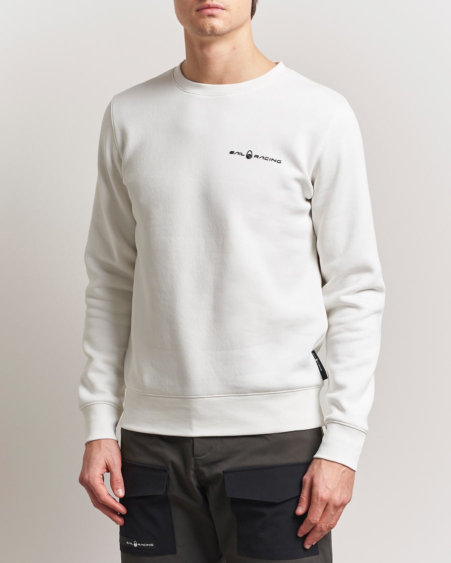 Sail Racing Bowman Crew Neck Sweatshirt Storm White