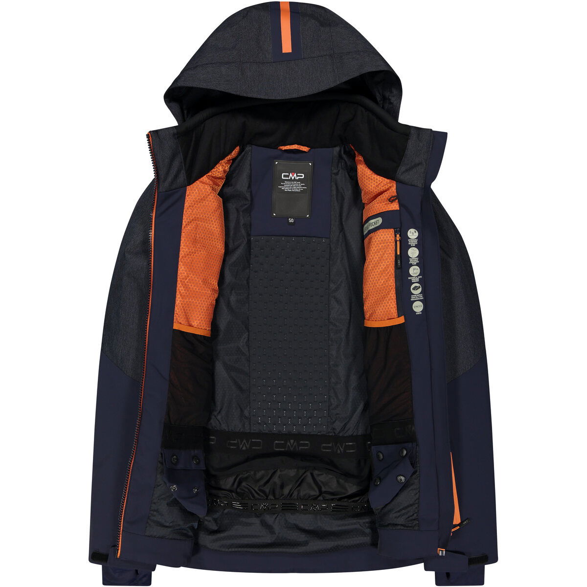 CMP Denim Effect skijakke Herre