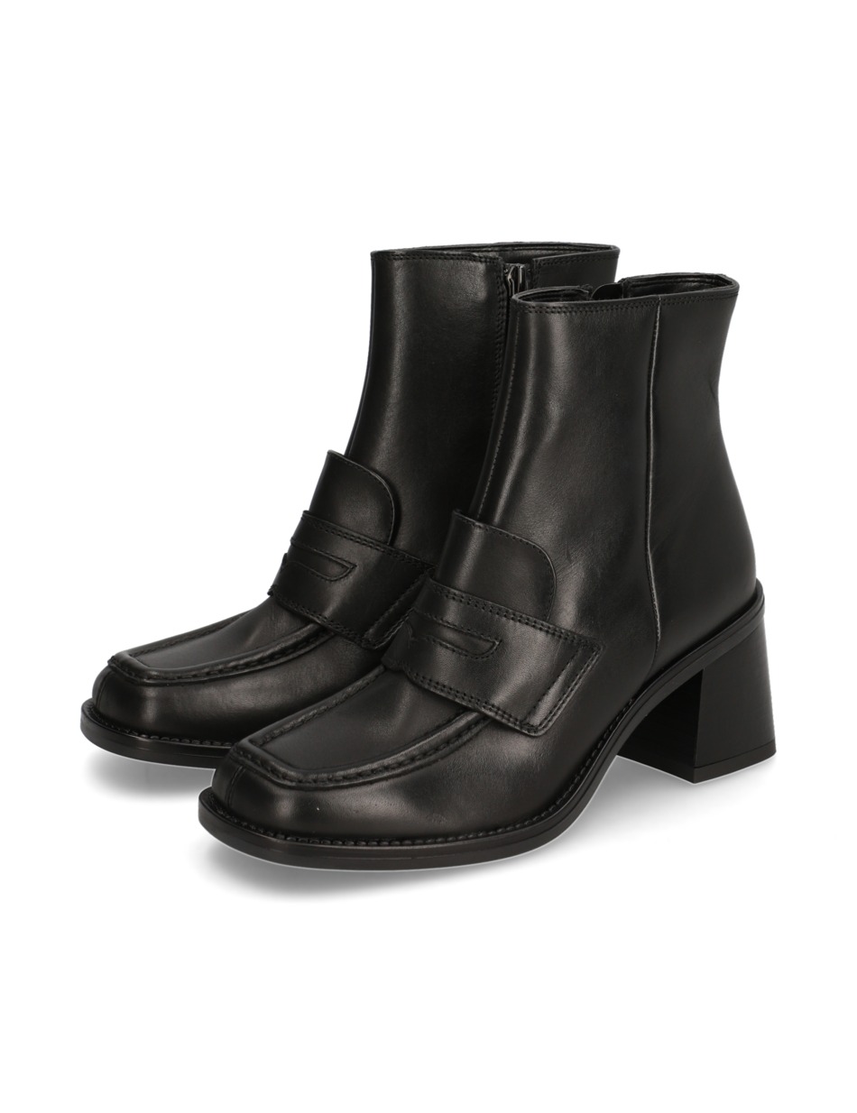 Glattleder Stiefelette