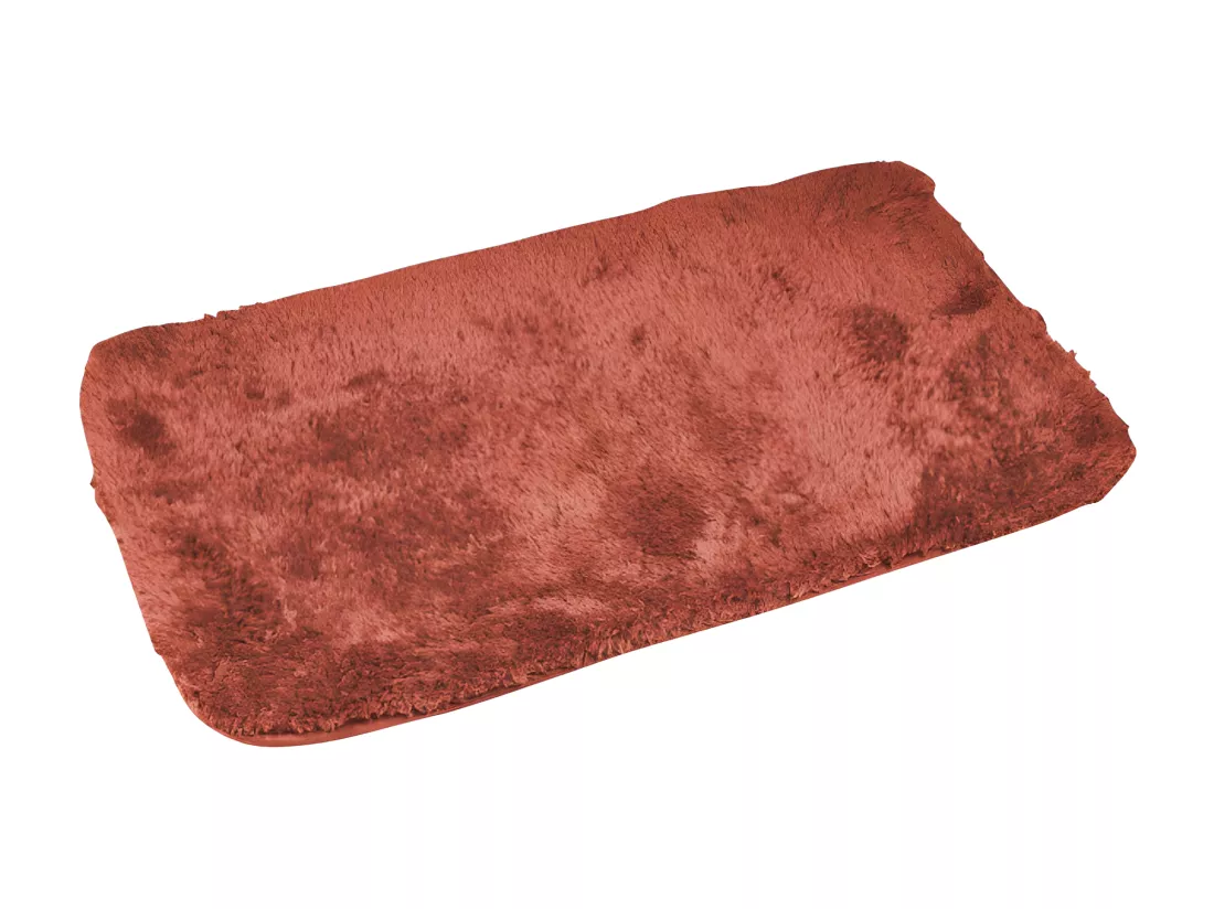 Tapis de Bain 50 x 80 cm Softness Terracotta - Microfibre