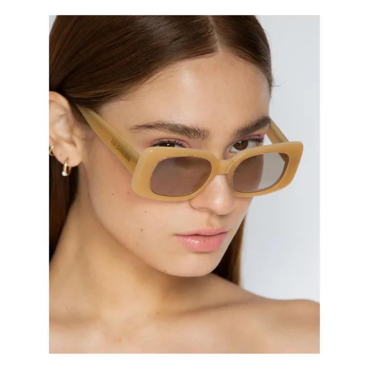 Lu Goldie Lunettes de Soleil Coco | Miel