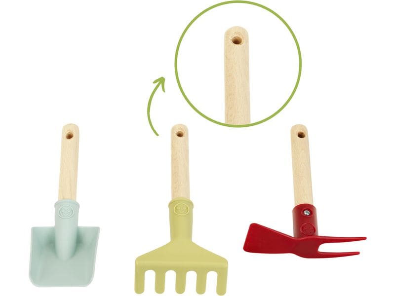 Klein-Toys Gartenwerkzeug 3 Teile Handgeräte-Set für Gartenfans