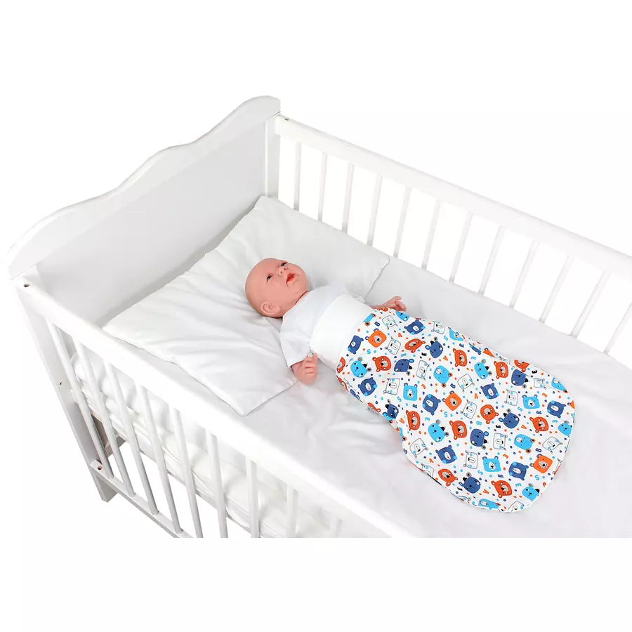 TupTam Baby Strampelsack mit breitem Bund Unwattiert orange