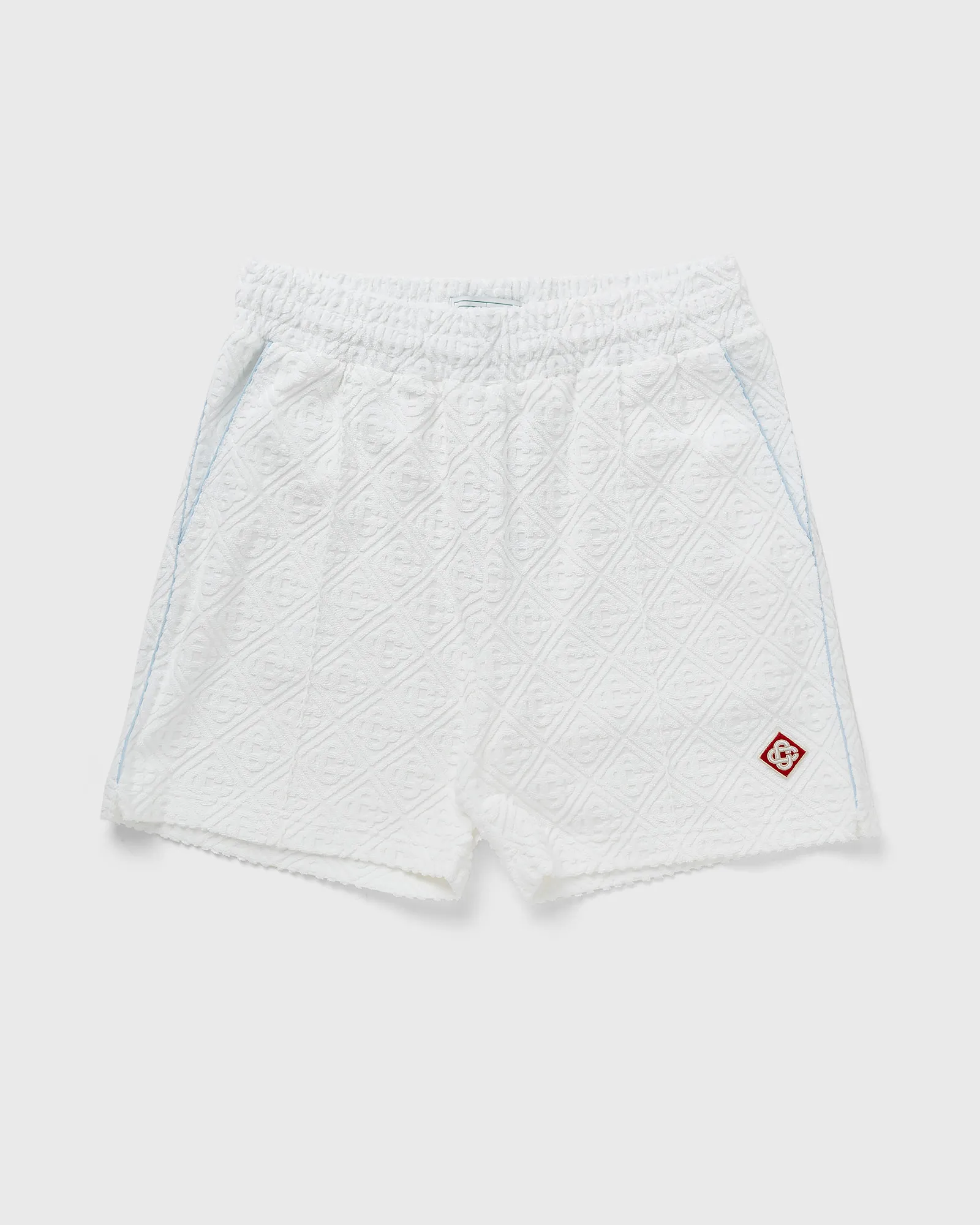 Casablanca MENS JACQUARD MONOGRAM TOWELLING TRACK SHORTS
