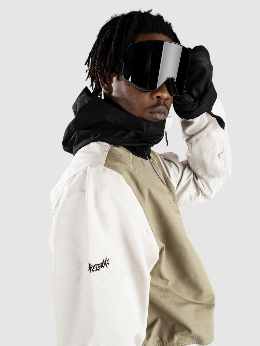 686 Ghost 2.5L Anorak welcome limestone