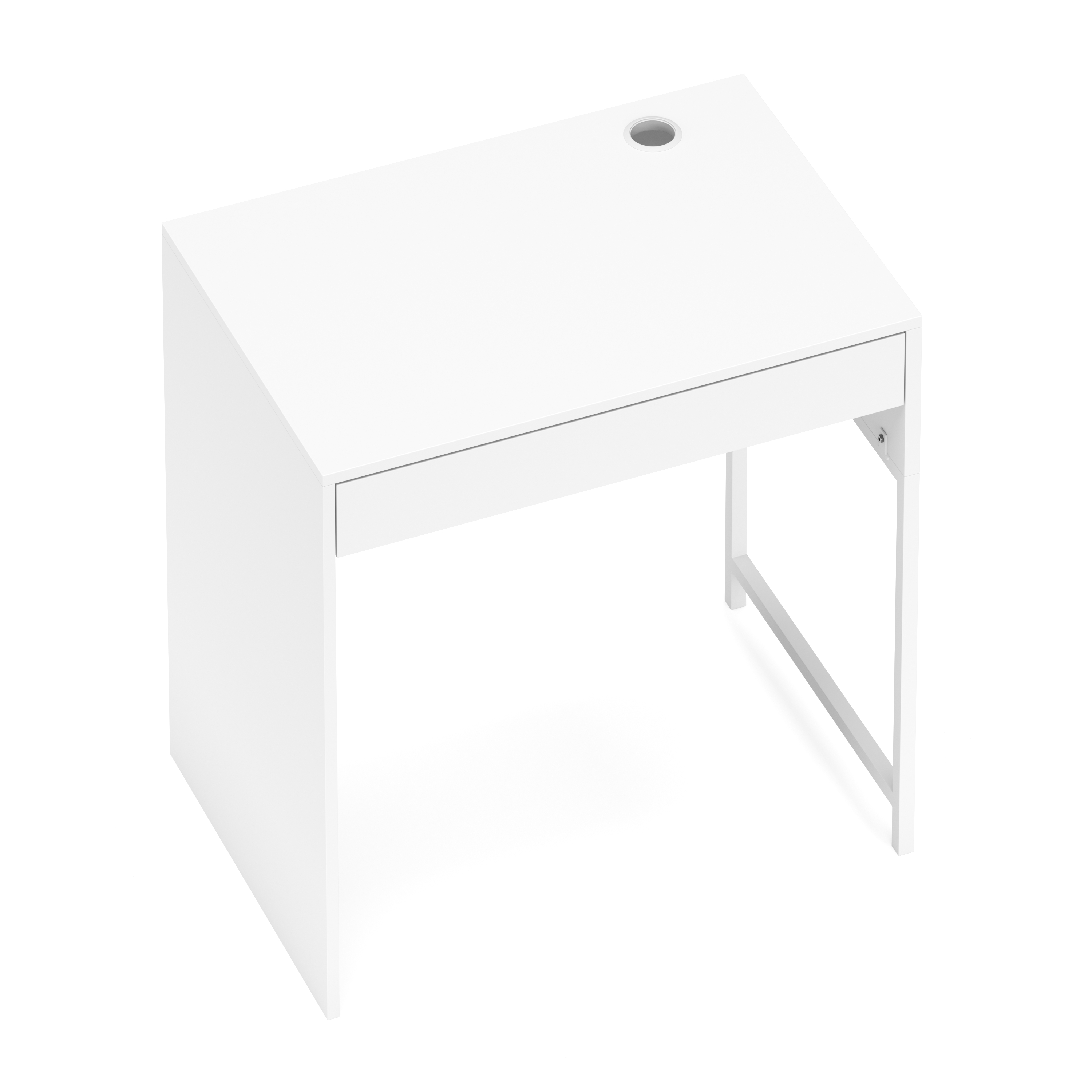 Schreibtisch EMIL 73 x 50 cm weiss