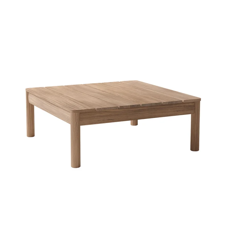 Fritz Hansen - Skagerak Tradition Outdoor Couchtisch H 27 cm, Teak