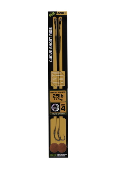 Montages Fox Edges Wide Gape Camotex Semi Stiff Rig