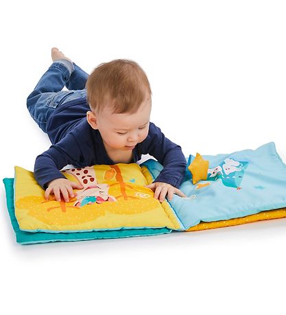 Sophie la Girafe Stoffbuch - 30x30 cm - Mehrfarbig