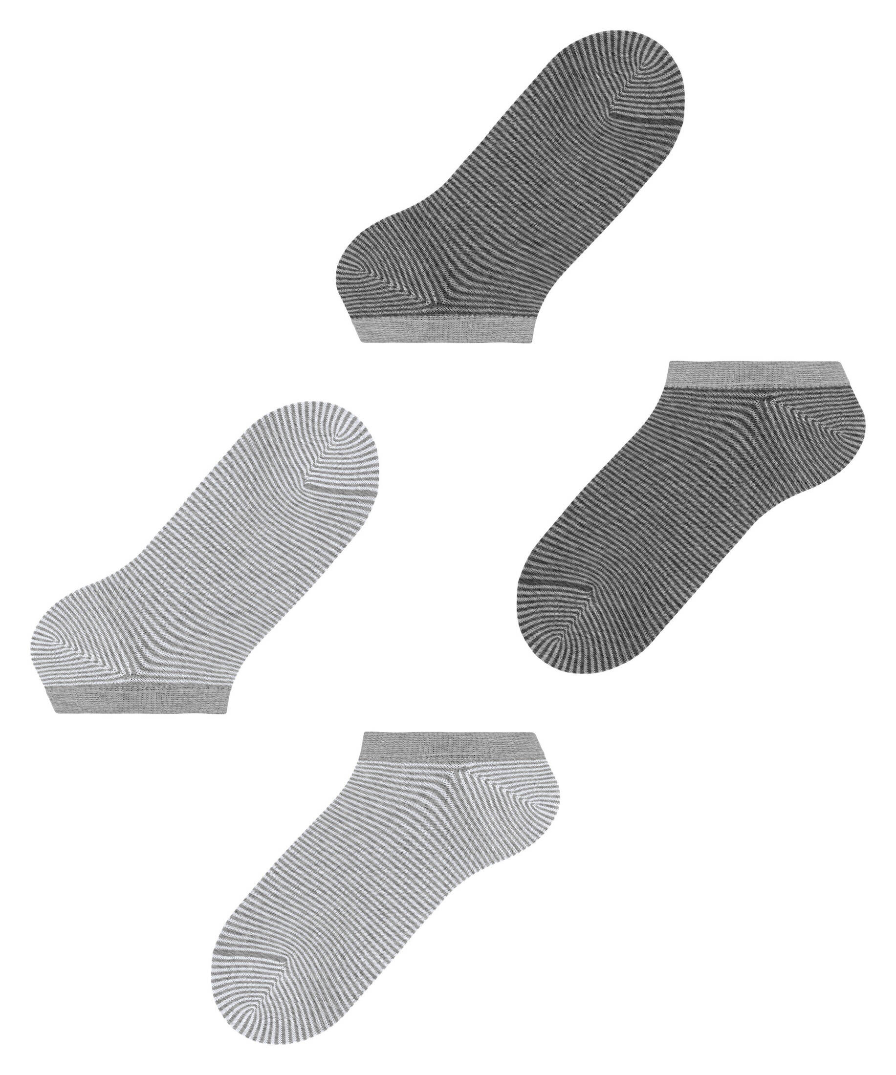 Esprit| Herren Sneakersocken Allover Stripe 2-Pack