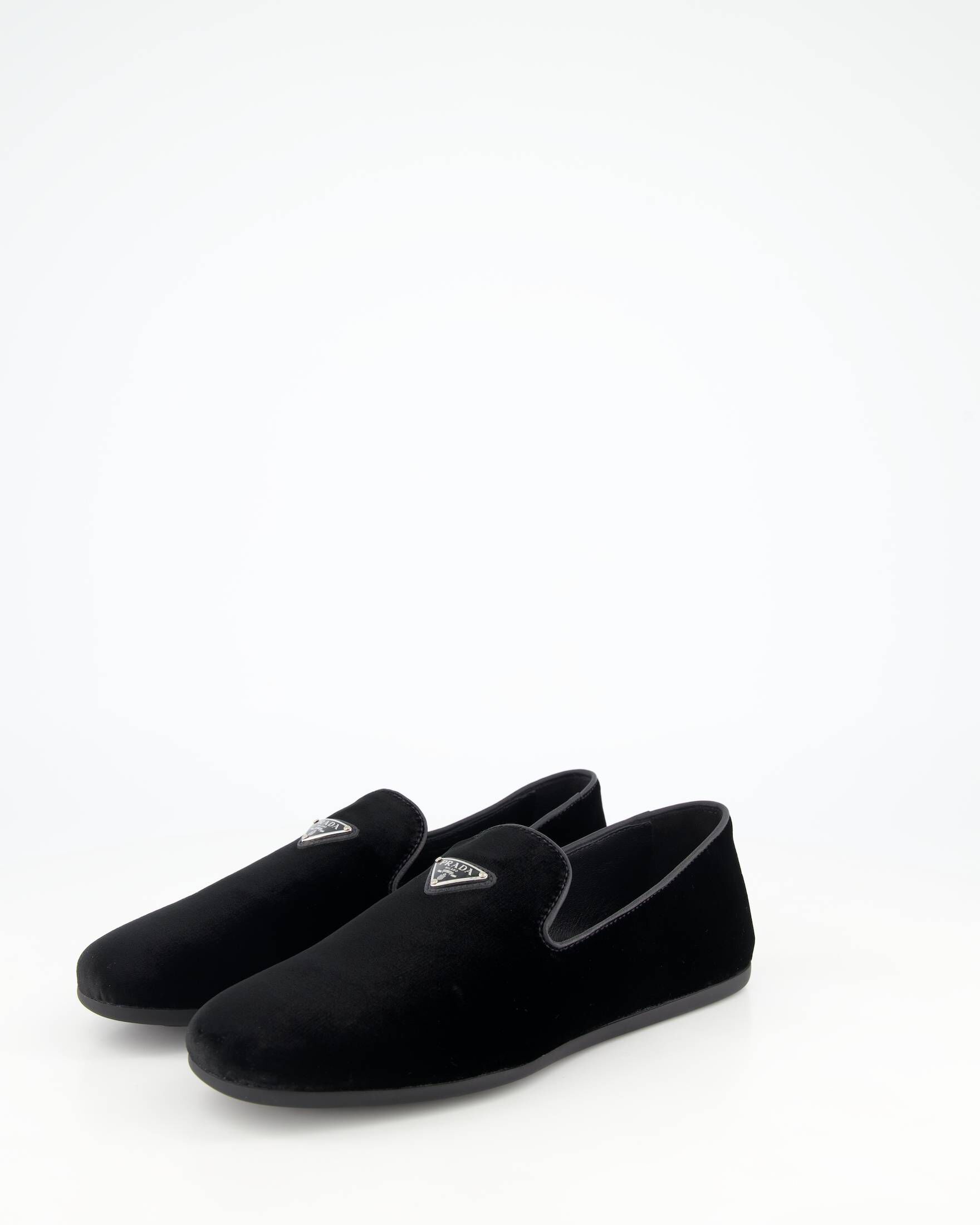 Prada| Herren Slipper aus Samt