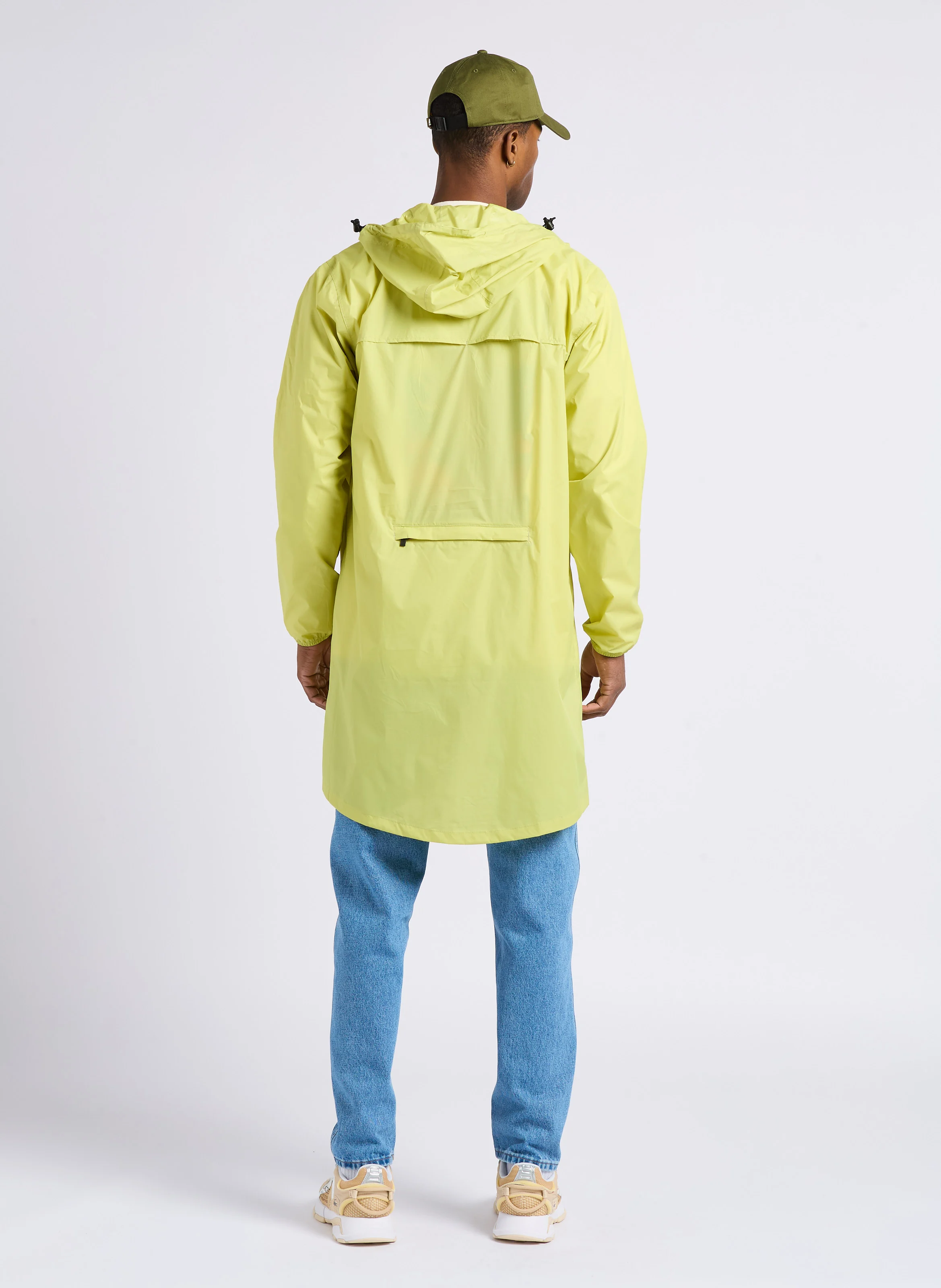 LE VRAI 3.0 EIFFEL - Imperméable long à capuche | Vert