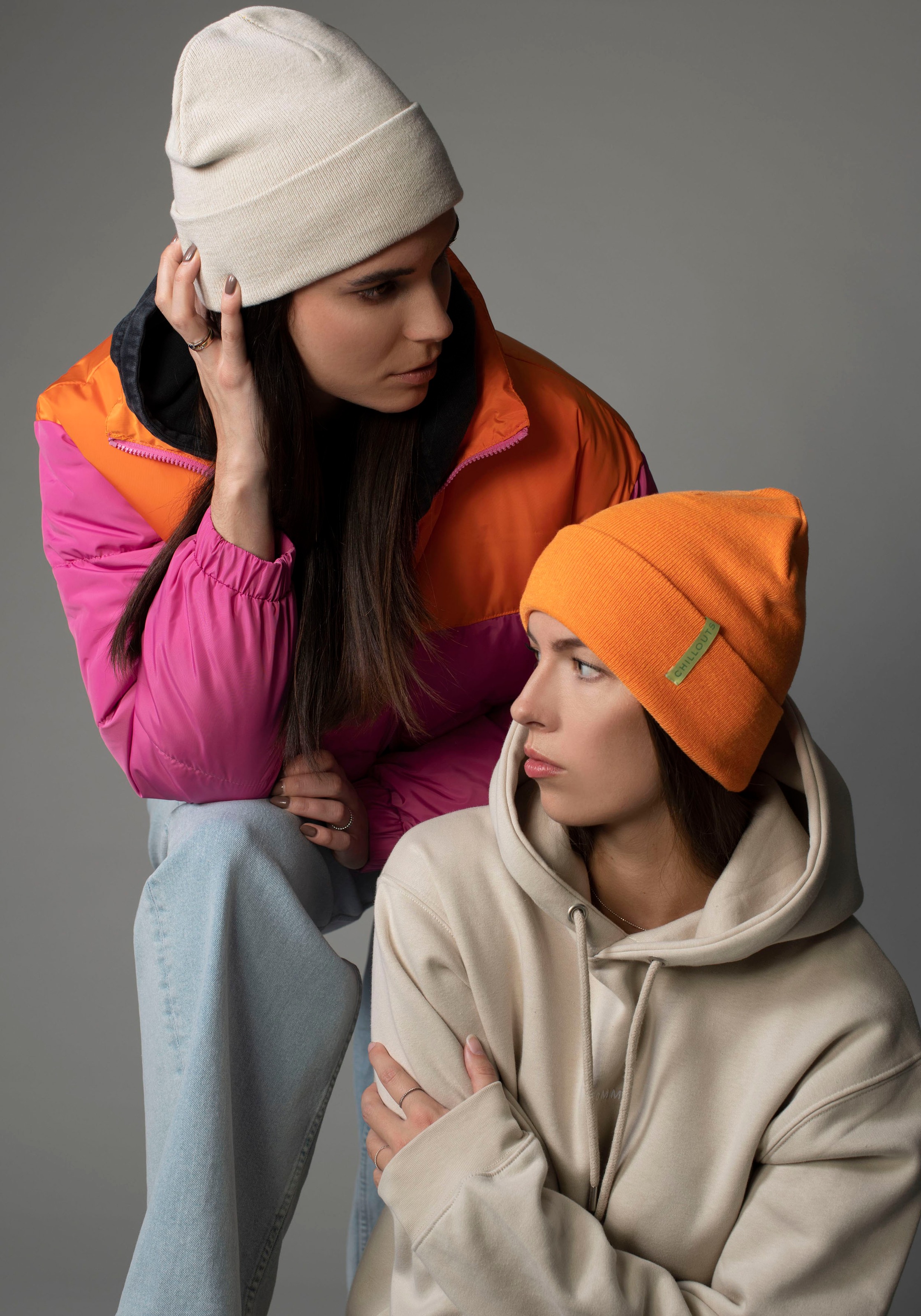 chillouts Strickmütze »Monty Hat« aus Leinen-Baumwollmix mit verstellbarer Passform & natürlichem Look