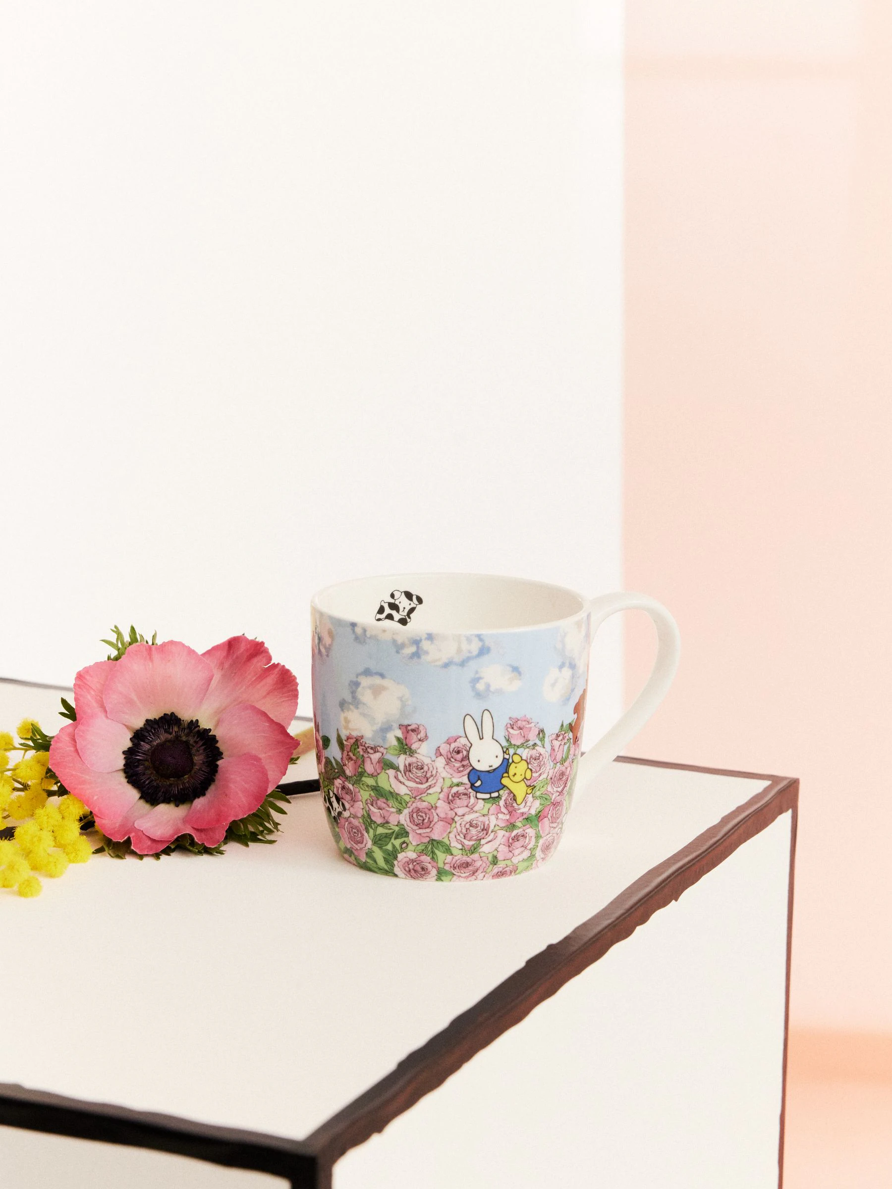 Cath Kidston - Miffy - Fijn china-mok met kaders