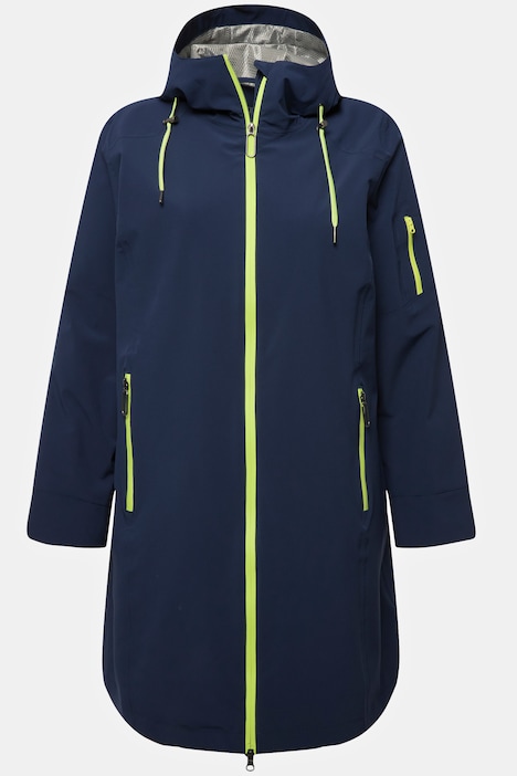 HYPRAR Funktionsjacke, wasserdicht, Stehkragen, Kapuze