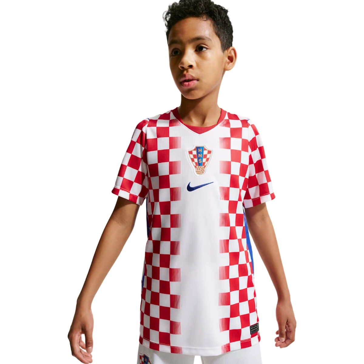 Camisola Nike Croácia Primeiro equipamento Mundial 2026 Criança