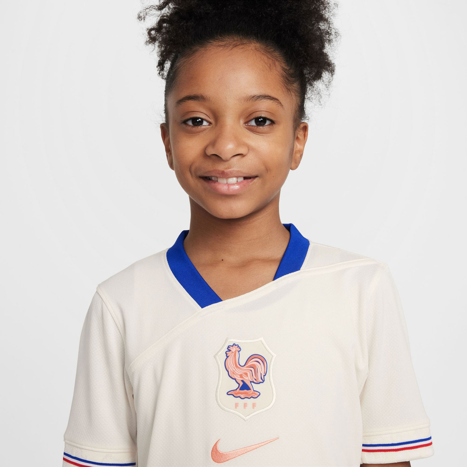 Nike Frankrijk Uit Shirt Kids