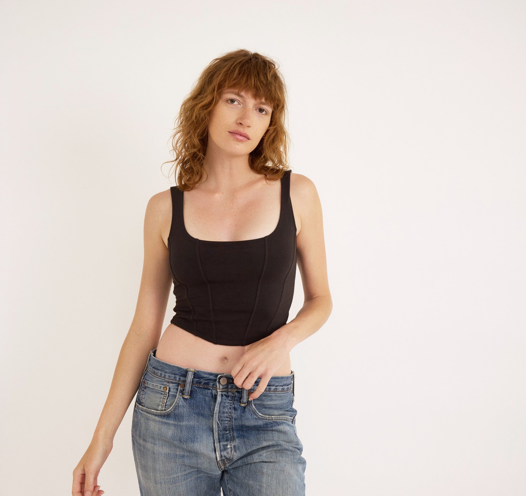 COTTON<br>Flex Corset Top