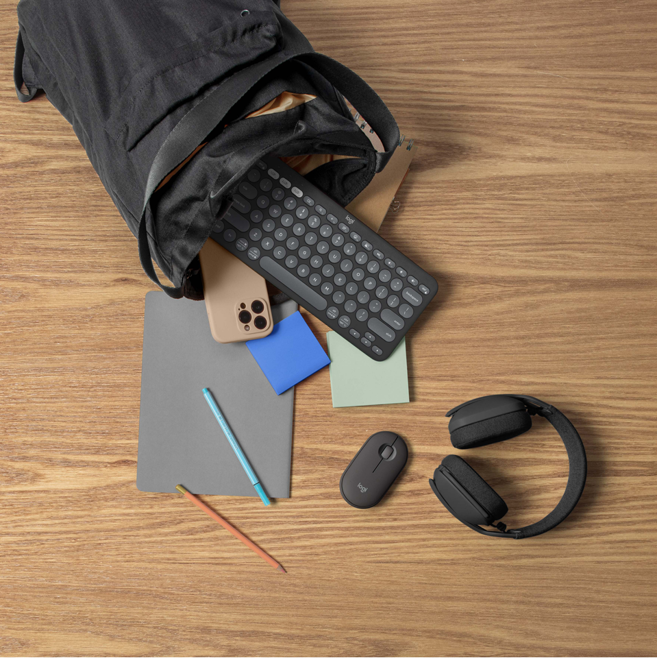 Logitech - Pebble 2 COMBO - Tonal Graphite
