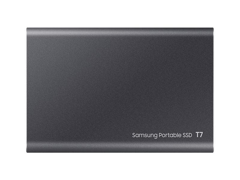 Samsung Externe SSD Portable T7 Non-Touch, 1000 GB, Titaniu Externes Solid State Drive mit 1000 GB