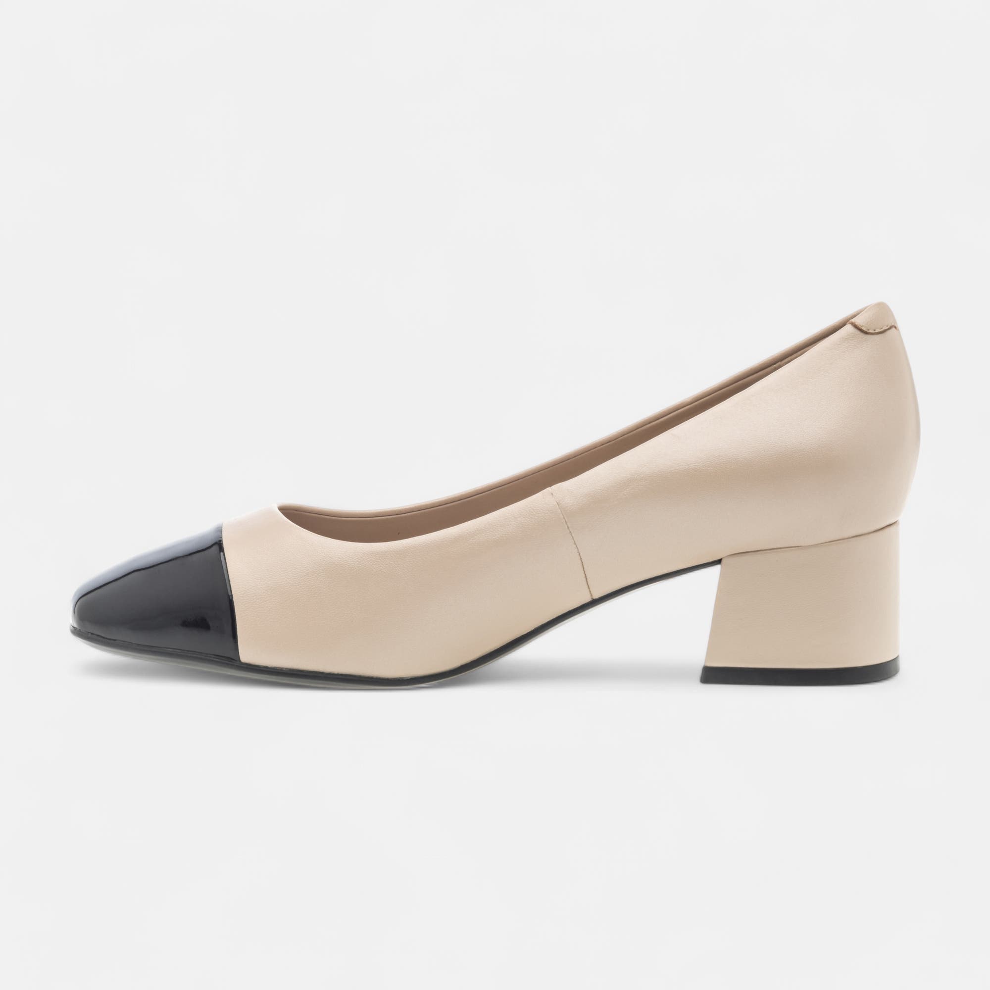 Escarpins Femme en cuir beige