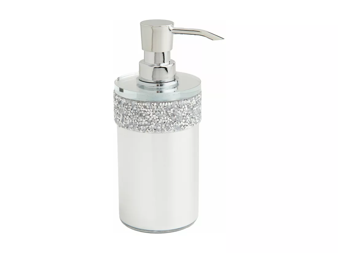 Distributeur de savon Versalite argent moyen 20 x 8