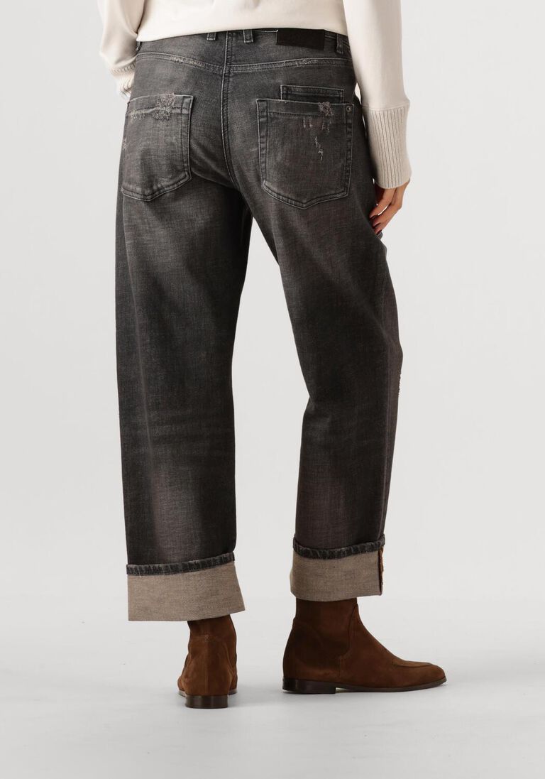 antraciet cambio jeans giuli roll up