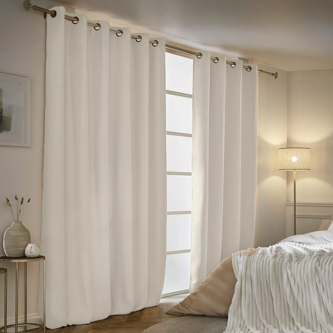 Rideau obscurcissant thermique (180 x 260 cm) Calore Beige