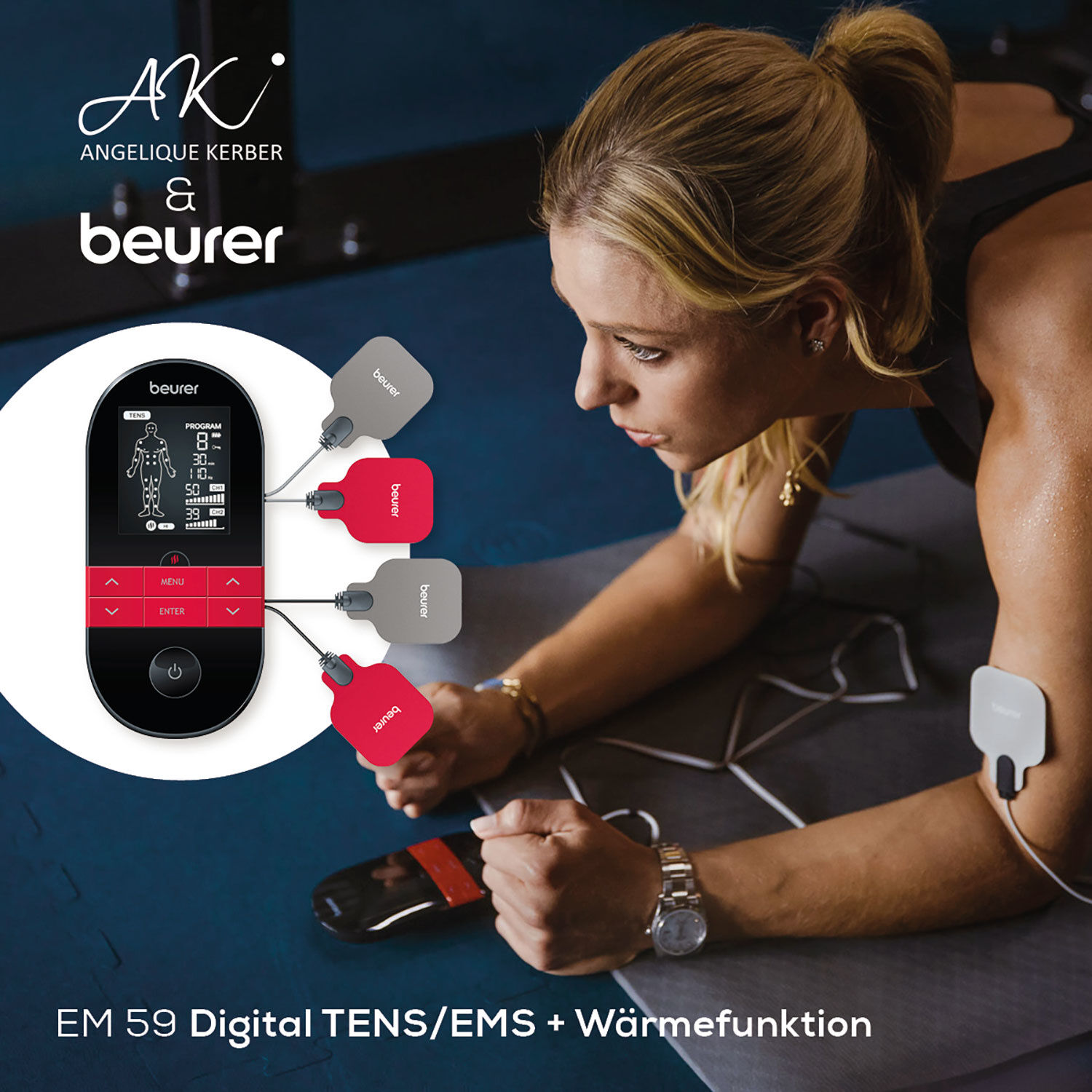 Beurer Digital-TENS/EMS mit Wärmefunktion