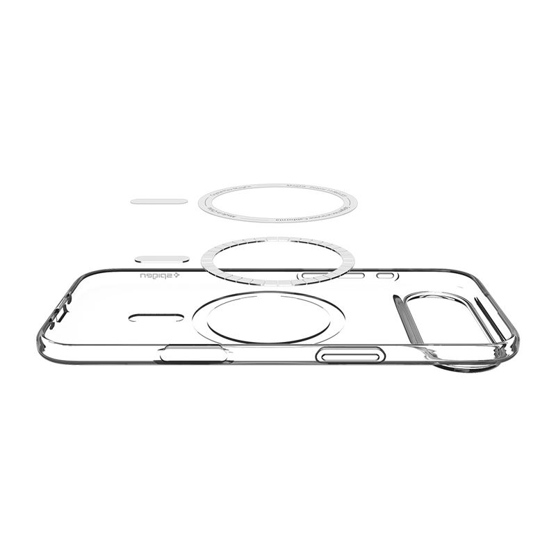 iPhone Air MagSafe Liquid Crystal Case Gummi Hülle (ACS10395) - Crystal Clear (Transparent)