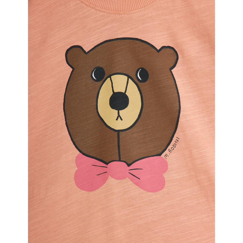 Køb Mini Rodini Pink Bjørn Sp Ss Tee